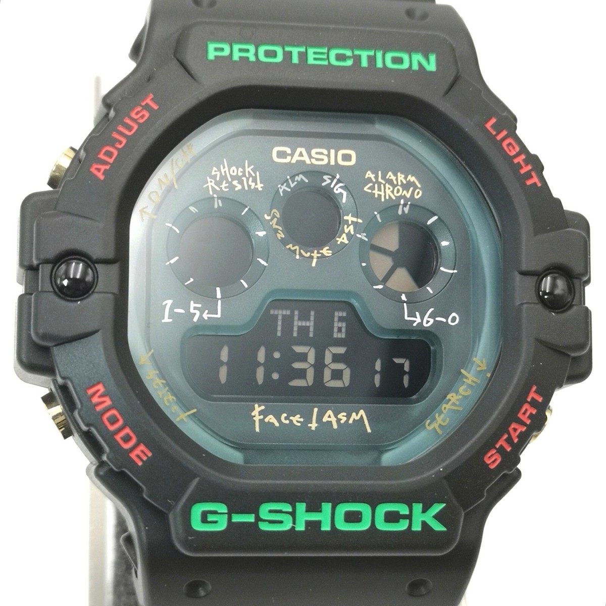 時計 G-SHOCK\"FACETASM\" DW-5900FA-1JR CASIO G-SHOCK DW-5900FA-1JR FACETASM collaboration model