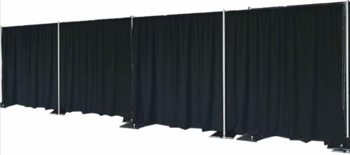 vivStruct ADJUSTABLE BACKDROP KIT 8FT TALL x 20FT- 50FT WIDE PIPE WITHOUT DRAPE - Picture 28 of 40