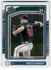 2024 Panini Donruss Owen Murphy (RC) Optic Rated Prospects #190 Braves