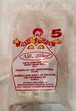 Sealed 2002 Madame Alexander Teddy Bear Doll 100th Anniversary McDonalds