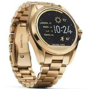 michael kors mkt5001 access touch screen gold bradshaw smartwatch