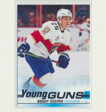 2019-20 Upper Deck Series 1 Young Guns 216 Brady Keeper Florida Panthers