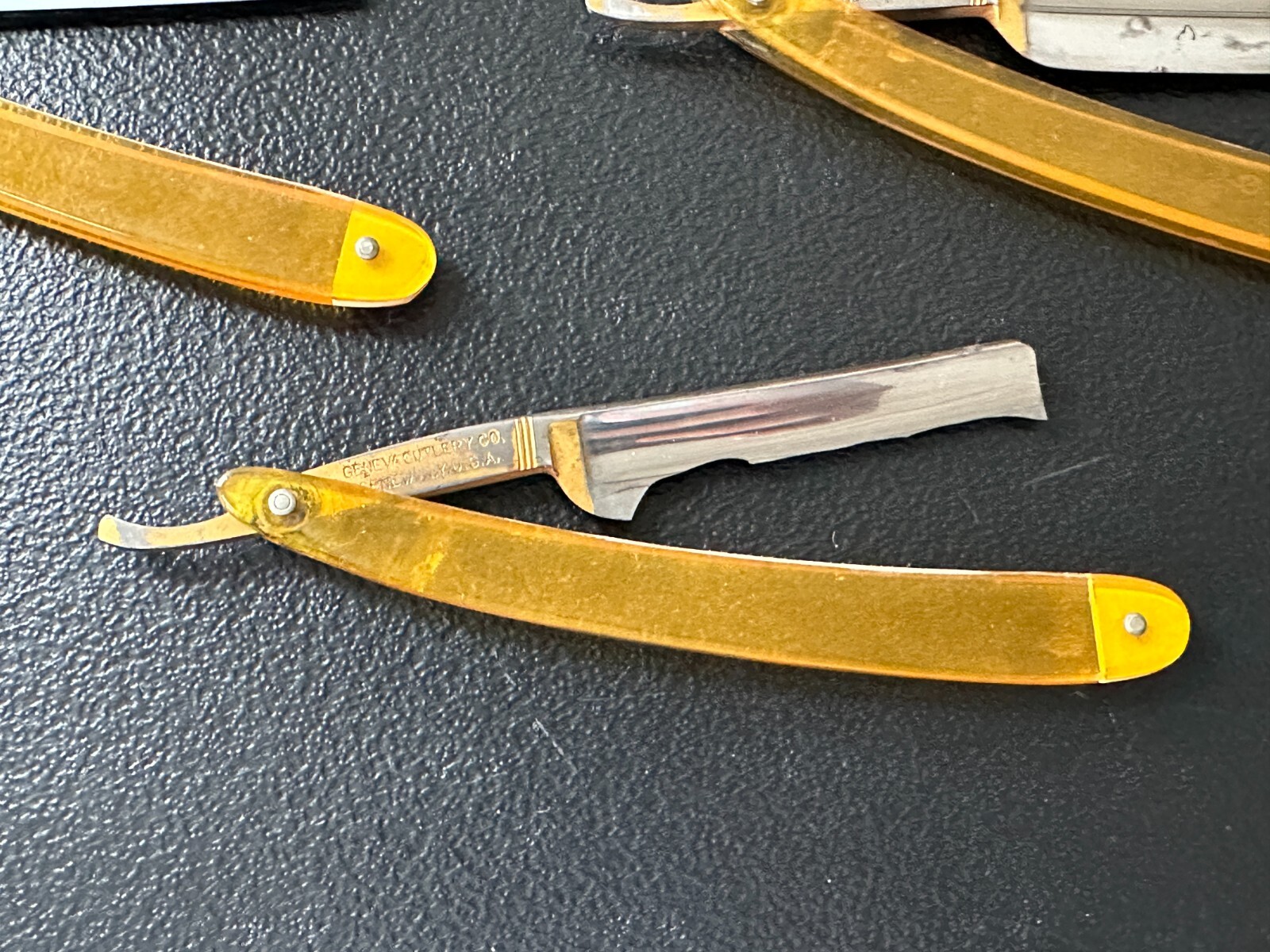 Antique 7 Day Straight Razor Set GENEVA CUTLERY CO. (Straight Razor Auction 40) eBay