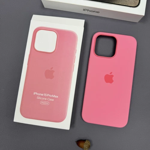 Custodia originale in silicone con MagSafe per iPhone 16 Pro Max 15 Pro 14 13 12 - Imagen 41 de 54