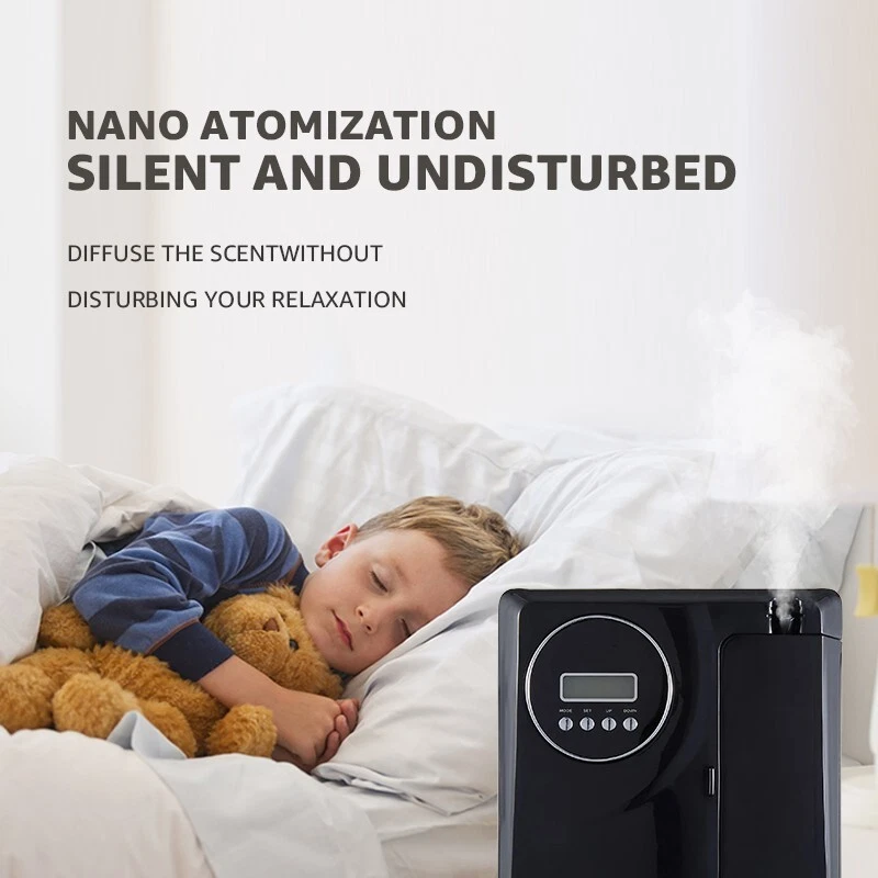 WIFI Smart Aromatherapy Diffuser Black HVAC Scent Machine 200ml Plug-in Use Home - Image 3 of 4