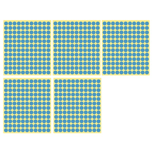 16 Colours Sticker Dots 8/13/25/50mm Adhesive Round Labels for Scrapbooking AU - Picture 52 of 203