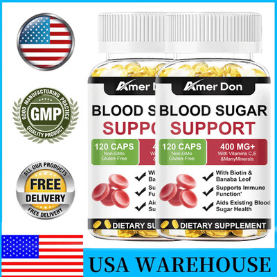 Blood Balance Advanced Formula Natural Blood Sugar Support Supplement (2 Pack)