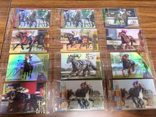 Thoroughbred Horse Collection 12 Card Set Foil Signatures Limited Edition