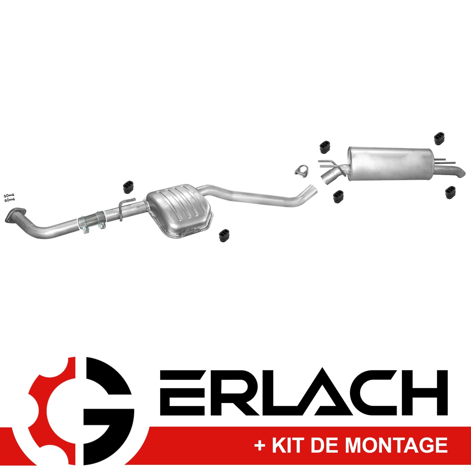 Silencieux echappement Opel Omega B 2.2 DTi 16V 2.5 TD DTi pot 1640