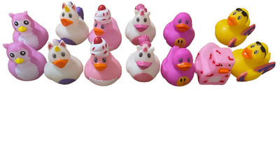 Rubber Duckies Lot~Girls~Pink~Unicorns/Cupcakes~Duck Jeep~BB Shower/Party Favors