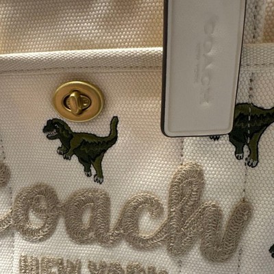 Coach Cargo Tote Bag 26 Lexie Print CZ129 B4CAH White Japan