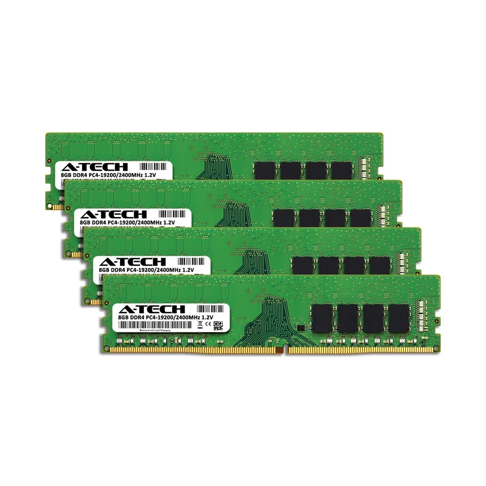A-Tech 32GB Kit (4x8GB) RAM for Dell OptiPlex 7050, 5055, 5050 (Tower/SFF) | ... - Image 2 of 4
