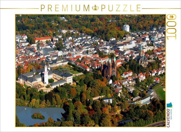 Calvendo Puzzle Castle In Bad Homburg | 1000 Pieces, Finished Size 25.2 × 18.9 I-image