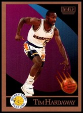 1990 Tim Hardaway Rookie Skybox NBA Basketball RC #95 Golden State Warriors