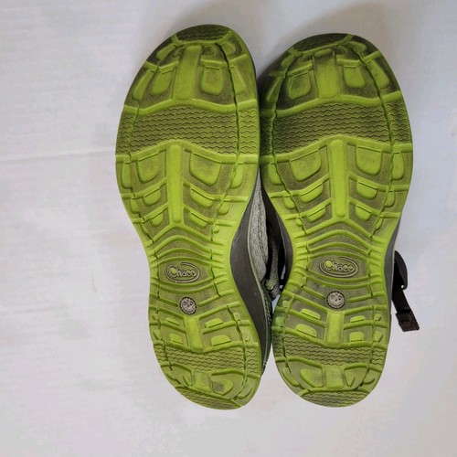 Chaco Strap Mary Jane flache Wanderschuhe Loden/grün Damengröße 7 - Bild 4 von 7