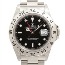 Rolex Explorer II 16570 SS SS AT quadrante nero