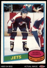 1980 O-Pee-Chee #107 Morris Lukowich Jets-Hockey 6 - EX/MT