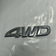 2001-2007 Toyota Sequoia Rear Liftgate "4WD" Emblem   75441-0C010 or 75473-0C010