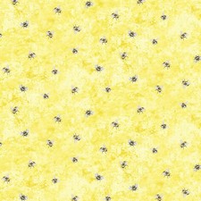 Animal Fabric Bee Toss Yellow Timeless Treasures YARD