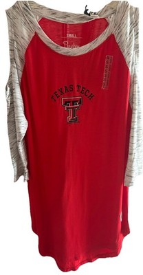 Pressbox Texas Tech Juniors Size -Small Apparel With Long Peek A Boo Sleeves NEW