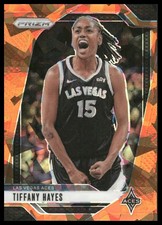 Tiffany Hayes 2024 Panini Prizm WNBA #81 Ice Orange Prizms Las Vegas Aces