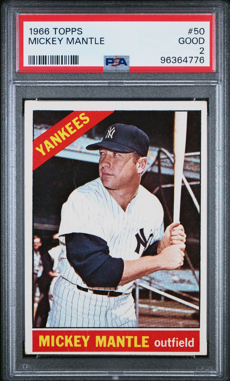 Topps Mickey Mantle front