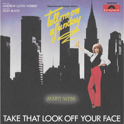Marti Webb - Take That Look Off Your Face (Vinyl 7'' - 1980 - DE - Original)