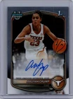 2025-26 Bowman #CPA-AC Aaliyah Crump Chrome Prospect Autographs