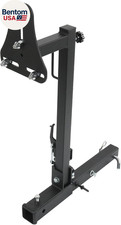 Rv Spare Tire Carrier Mount Adjustable Trailer Hitch With 2 Inch Receiver Compat