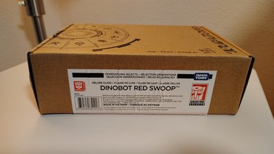 Hasbro Transformers Generations Selects DINOBOT RED SWOOP Deluxe Class New
