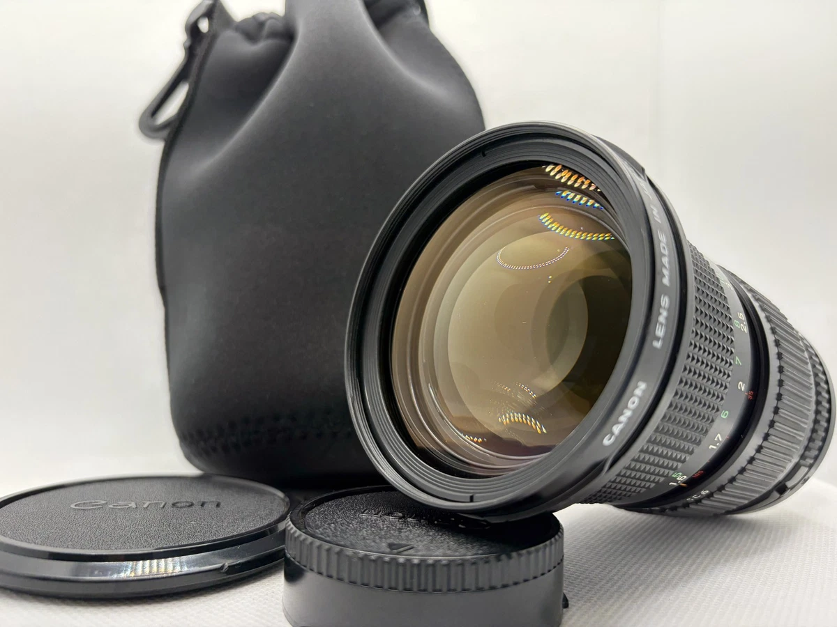 Canon A-1.NFD35-105mmレンズセット Canon FD f/3.5 Camera Lenses 35-105mm Focal for sale - eBay