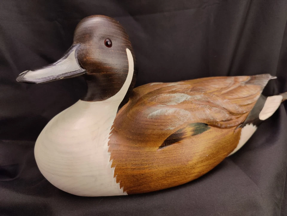 Big Sky Carvers große Ente Köder Pintail (1212) 15" repariert Holz signiert - Bild 1 von 4