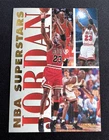 MICHAEL JORDAN Fleer 1993-94 NBA Superstars Chicago Bulls Insert Card 10 of 12