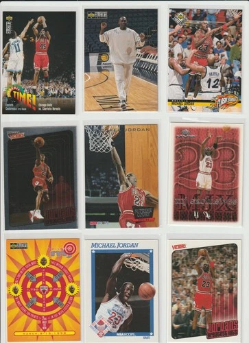 Michael Jordan NBA BASKETBALL CARD LOT Bulls CARDS !!!!