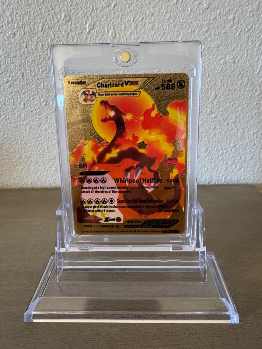 charizard vmax gold pokemon card value Charmander Charmeleon Charizard ex 151 main image 0