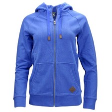 Eddie Bauer Bonfire Full Zip Hoodie Womens Blue Casual Athletic Outerwear 183-68