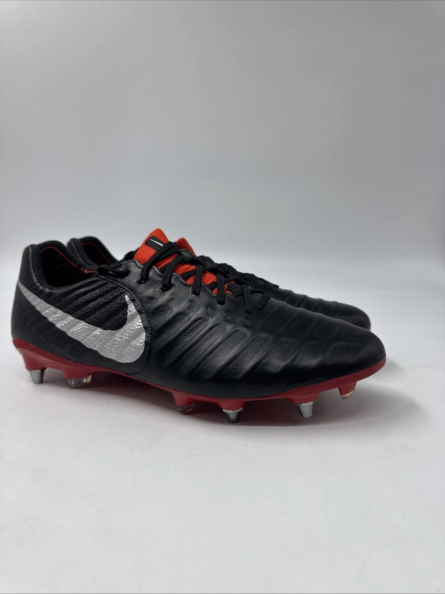 Nike Tiempo Legend 7 Elite SG Pro Black Metallic Silver for Sale