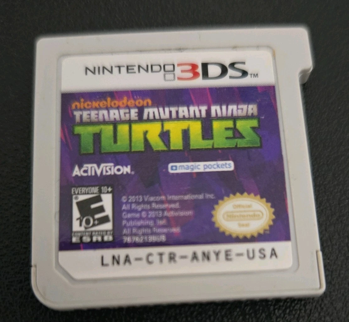 Nintendo 3DS Teenage Mutant Ninja Turtles 2014 Video Games for