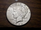 PEACE SILVER DOLLAR 1926 S NICE AU/BU BETTER DATE FROSTY 90% SILVER DOLLAR