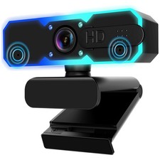 Full HD 1080P Streaming Webcam with Microphone
