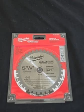 Milwaukee 48-40-4080 MetalTech Ferrous Metal Saw Blade, 34 Tooth, 5-7/8"