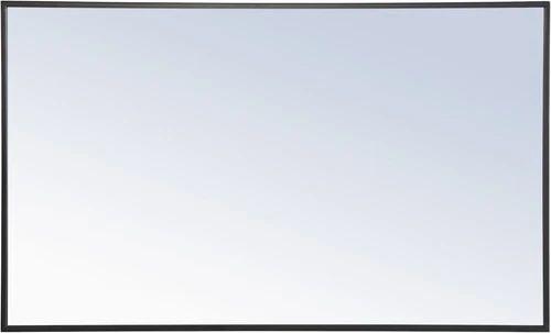 Elegant Lighting MR407Y-24 Vatinius 24" W x 40" H Rectangular - Silver - Picture 10 of 12