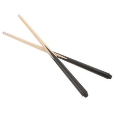 2Pcs 48Cm Short Pool Cue Stick for Kids, Lightweight Billiard Cue for Mini Po...