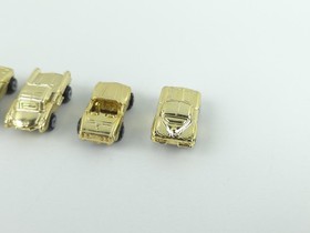 1989 Galoob Micro Machines Gold Mail Away Complete Corvette 5 Piece Set 