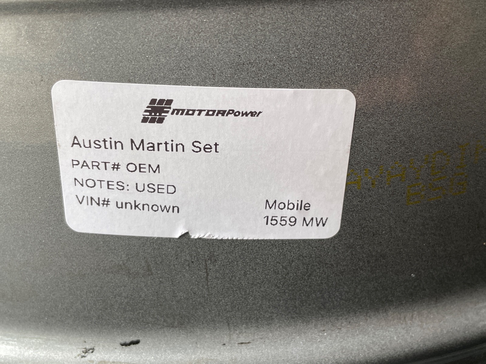 06-18 WHEELS RIMS SET! Aston Martin Vantage S Genuine 8.5x19 and 10x19 Staggered