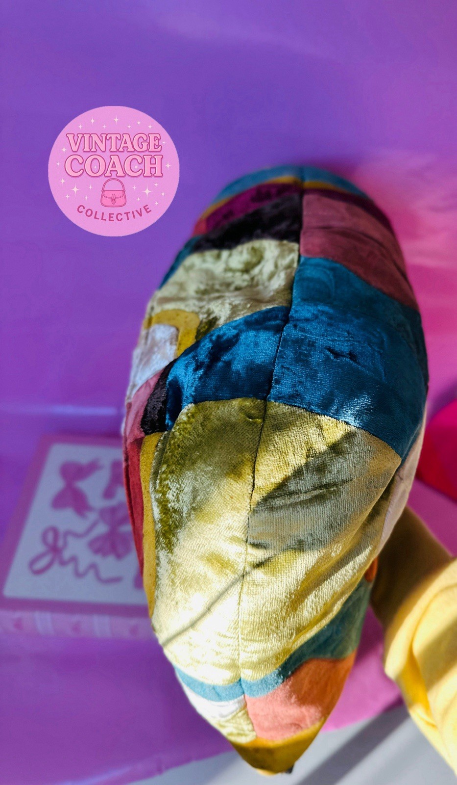 Coach Oversized Patchwork Ergo - image 8