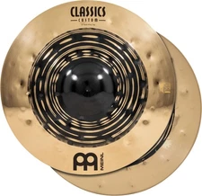 MEINL Cymbals Meinl Classics Custom Dual Series Hi-Hat Cymbals 15" Dual Hihat Pa