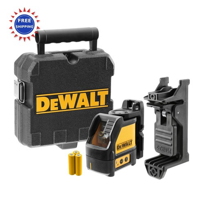 #ad DEWALT Line Laser Self Leveling Cross Red Beam DW088K $259.99