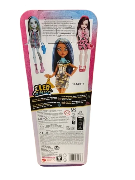 New Sealed Monster High CLEO DeNile Articulated Doll & Gold Pyramid Purse HXH95 - Image 2 of 2