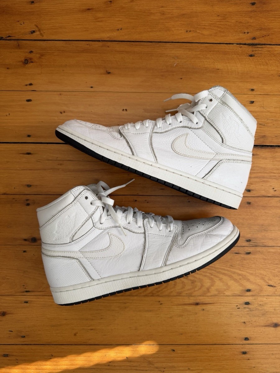Nike Air Jordan 1 High Retro OG “White Perforated” Nike Air Jordan 1 Retro High OG Perforated White Size 6y  main image 2